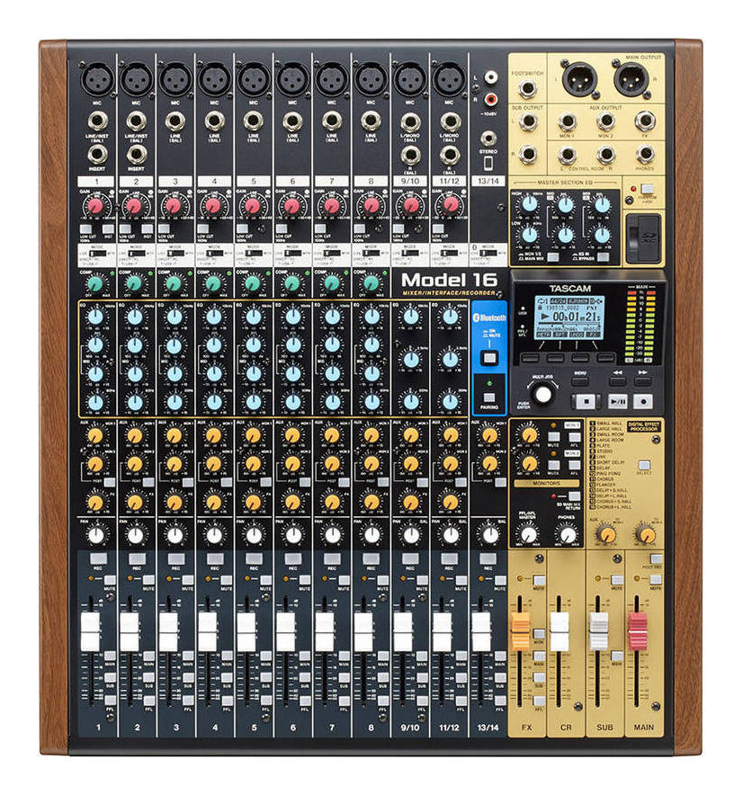 TASCAM Model 16 16トラック レコーディング・ミキサー【送料無料】