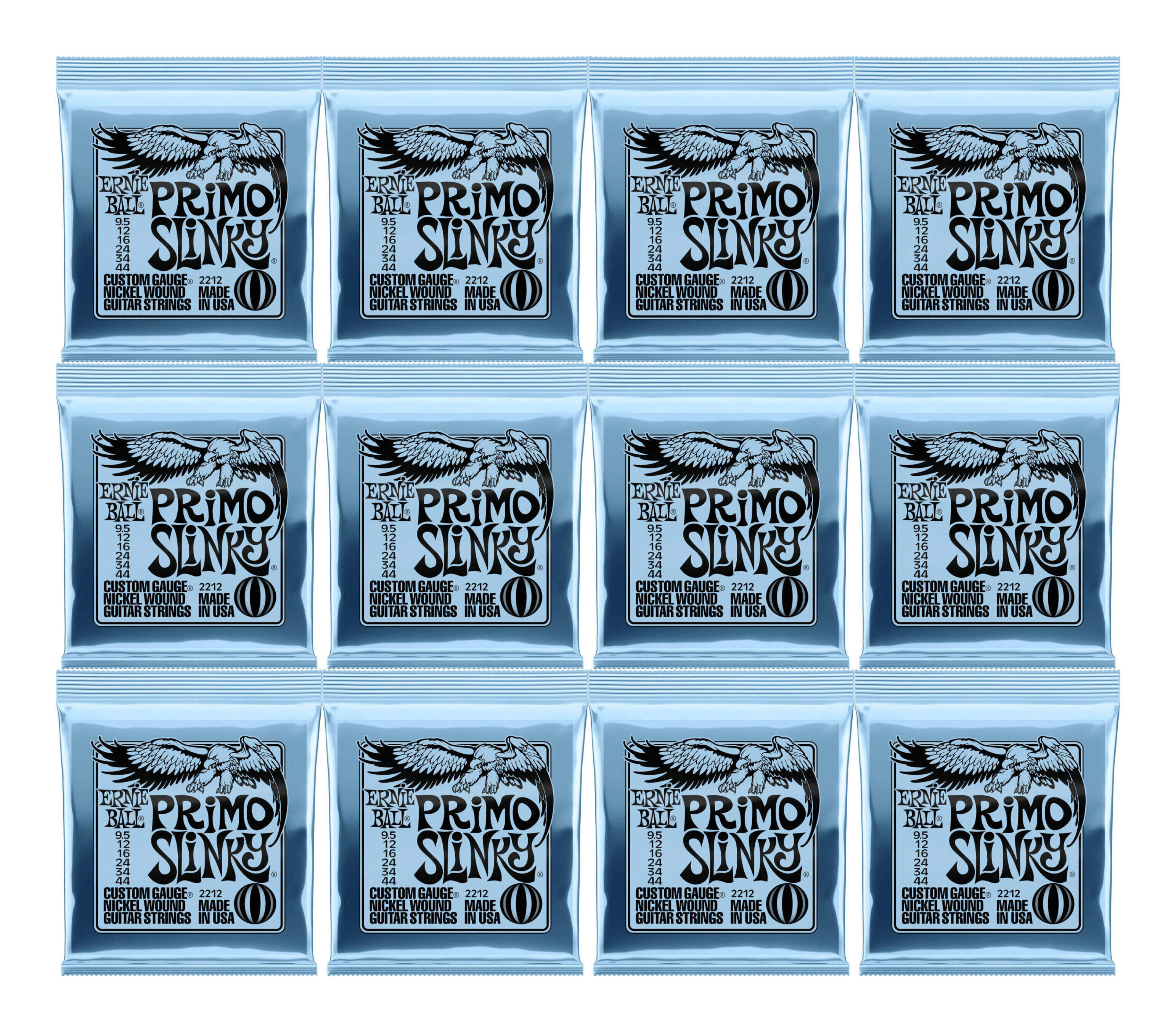 ERNIE BALL 2212 ×12 9.5-44 PRIMO SLINKY エレキギター弦【送料無料】