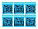 ERNIE BALL 2225 ×6セット EXTRA SLINKY 08-38 【メール便発送 全国送料無料 代金引換不可】