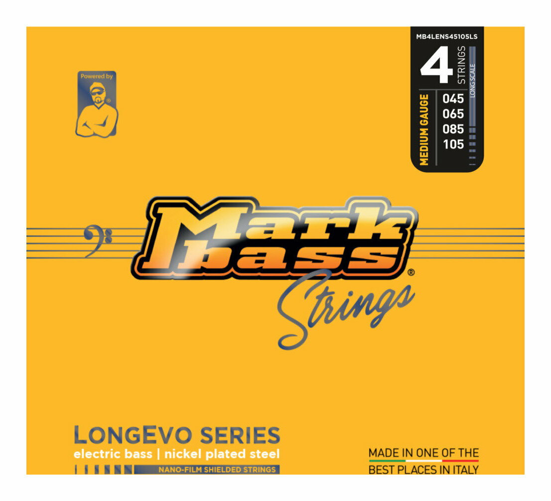 Markbass MAK-S/4LEN45105/1å ١ [45-105] LONGEVO ꡼ NICKEL PLATED...