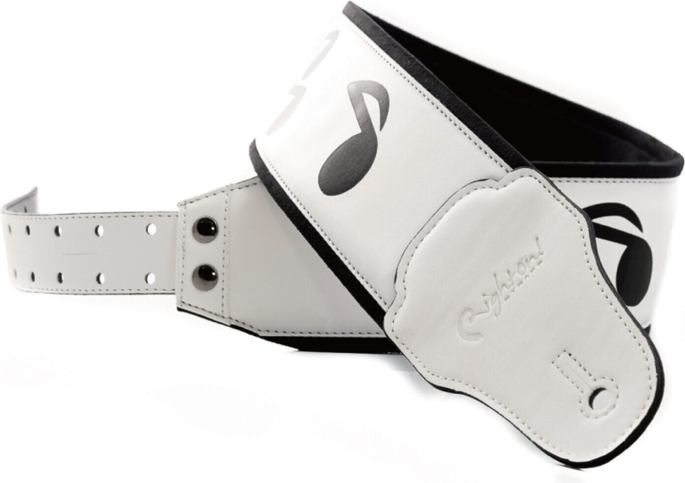 RightOn! STRAPS LEGEND SRV WHITE ベーシストのためのストラップ【送料無料】【ポ...