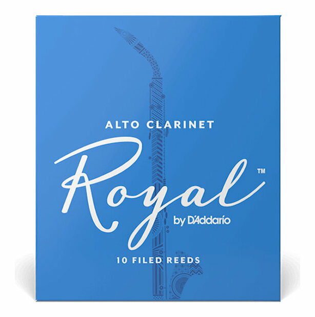 D’Addario Woodwinds RDB1025 ロイヤル アルトクラリネット 2.5 リード 10枚セット【メール便発送・全国送料無料・代金引換不可】