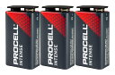 DURACELL PROCELL INTENSE/3個セット 角型 9V アルカリ乾電池 006P【メール便発送・全国送料無料・代金引換不可】