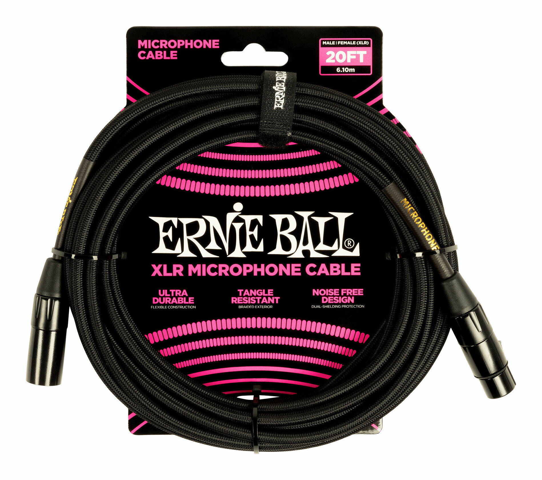 ERNIE BALL 6392 ޥ֥ ֥쥤ǥåɡ㥱å 6.1m XLR-XLR᥹̵