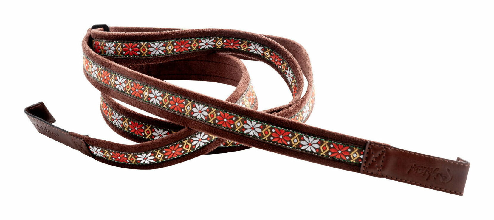 こちらの商品はお取り寄せとなります。3日〜1週間ほどでお届け可能です。メーカー品切の際はお時間を頂きます。※画像は撮影用商品のため、お届けの際の商品とは異なります。RightOn!STRAPS(ライトオン!ストラップス)は、スペインでファッションブランドを手がけるGilcar社のブランドとして、2012年に生まれました。Gilcar社はDiesel、Zara、Massimo Dutti、Mango、Desigual、Adolfo Dominguez、Carolina Herrera等の国際的なブランドのベルト、バッグ、ブレスレットを始め、多岐にわたる革製品を作っております。品質に厳しいアパレル市場に製品を供給してきた歴史は40年以上に渡ります。本体に加工を施さずにストラップ装着が可能です。フラメンコのジャンル「ルンバ」に インスピレーションをうけたデザインのRUMBASpec表素材:布裏地:マイクロファイバーエンドタブ:合皮(内部スチール)幅:2.5cm長さ:108〜163cm製造国:スペイン