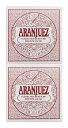 ARANJUEZ Classic Silver 300 ×2 クラシックギター弦【メール便発送・全国送料無料・代金引換不可】【ポイント2倍】