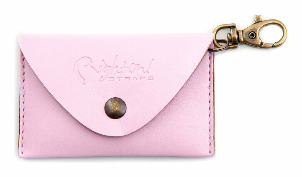 RightOn! STRAPS BIG PICK POUCH PLAIN Pink【メール便発送・全国送料無料・代金引換不可】【ポイント5倍】