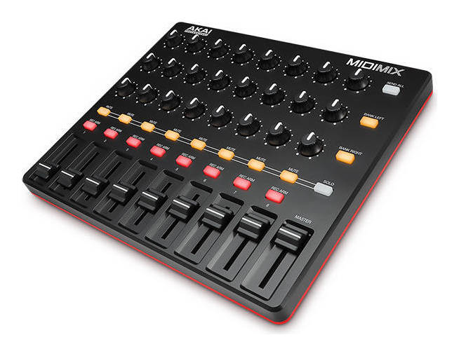 AKAI Professional MIDI MIX / コンパクト ミキサータイプ USB - MIDIコントローラー【送料無料】