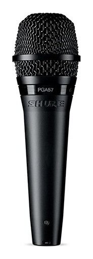 SHURE PGA57-XLR-J カーディオイド・ダイナミック・楽器用マイクロホン [XLRメス-XLRオス] マイク【送料無料】