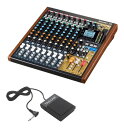 TASCAM Model 12+RC-1F オールインワン・プロダクション・ミキサー/レコーダー/フットスイッチ付【送料無料】