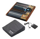 【ご予約商品:6月入荷予定】TASCAM Model 16+RC-1F+AK-DC16 16トラック レコーディング・ミキサー/フットスイッチ+カバー付【送料無...