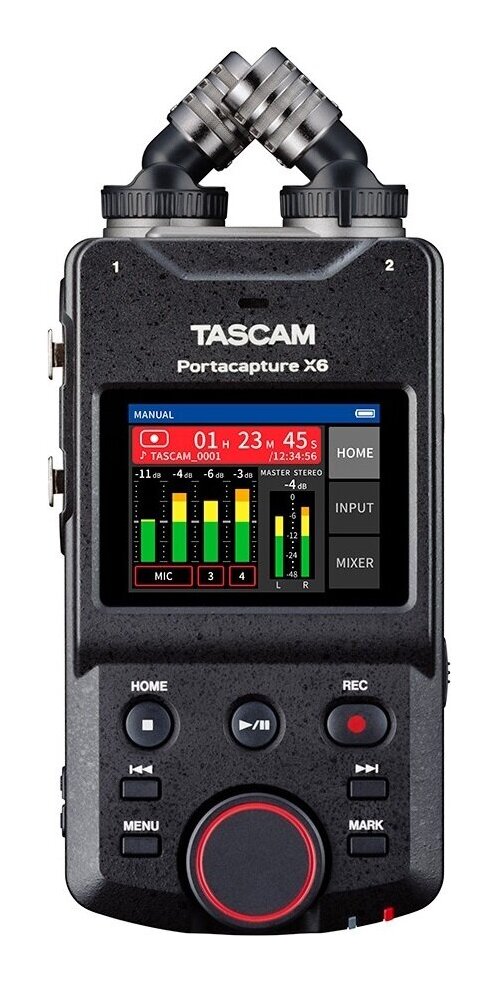TASCAM Portacapture X6 / 32bitフロート録音 6トラックポータブルレコーダー【送料無料】【ポイント5倍】