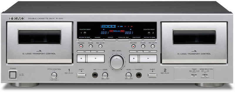 TEAC W-1200-S ティアック ダブル・カセ