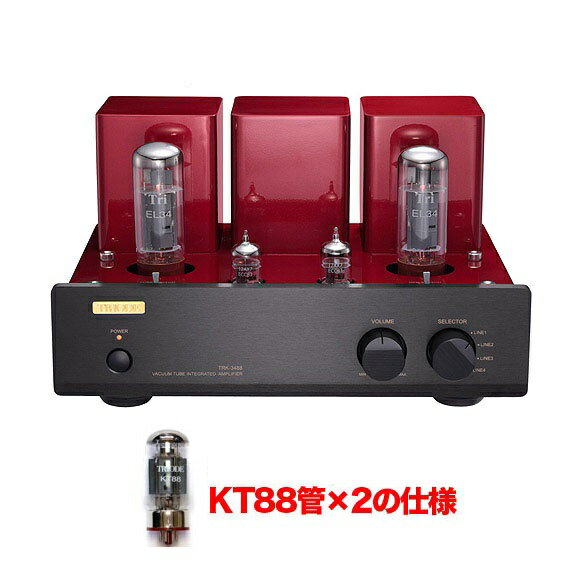 トライオード TRIODE TRK-3488(KT88仕様) プリメインアンプ 組立キット(工具/はんだ付け必須)【送料無料】