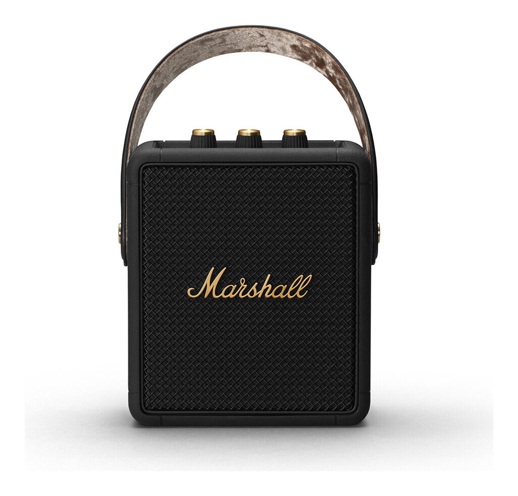 Marshall STOCKWELL II Black and Brass ポータブル ステレオ ラウドスピーカー ブラック&ブラス/国内正規品【送料無料】【ポイント10倍】