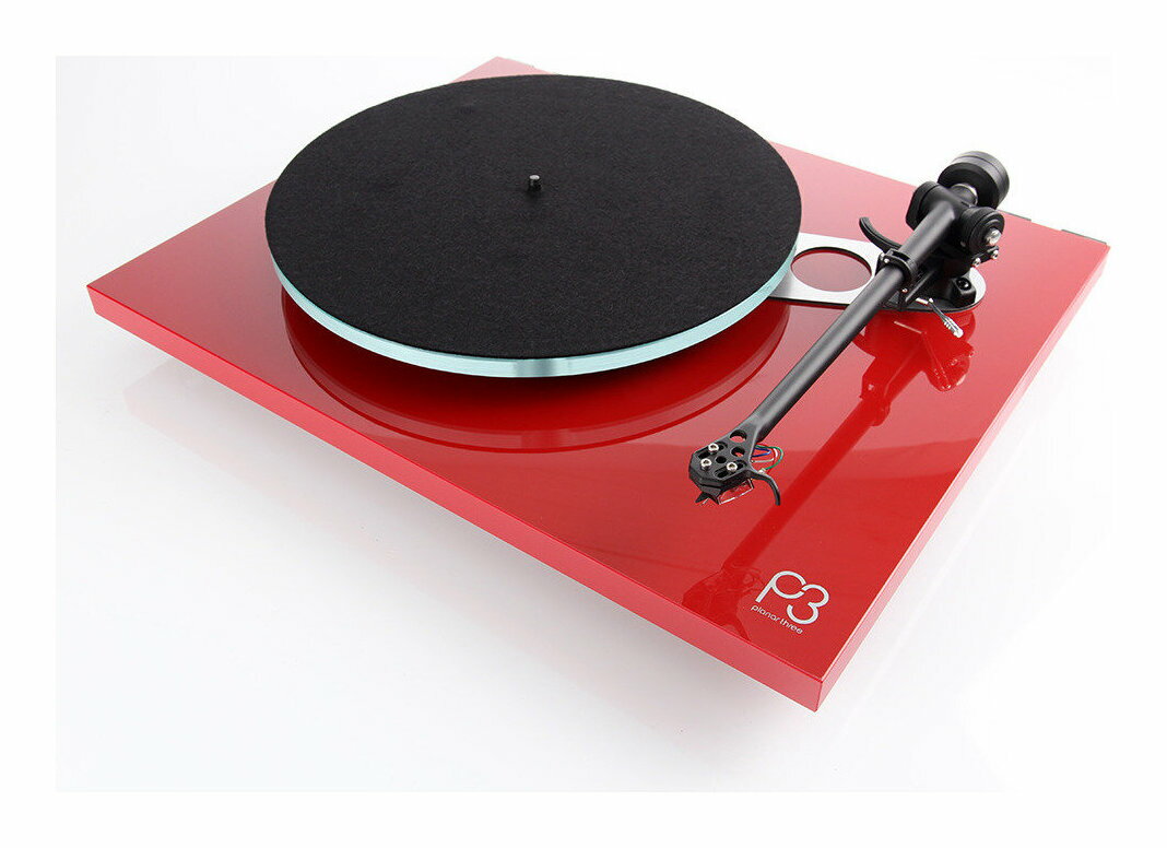 rega Planar 3 mk2 Red with Exact 50HZ ターンテーブル レコードプレーヤー Exact カートリッジ搭載モデル【送料無料】