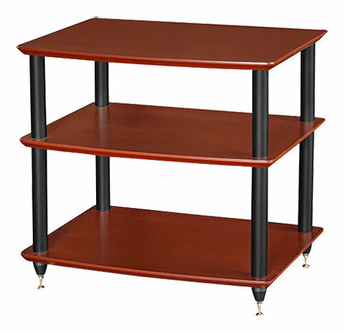 Sound Magic HS03LB ライトチェリー棚板/ブラック支柱 Design Edition オーディオラック【送料無料】【代金引換不可】