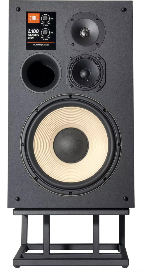 JBL L100 Classic MK2 BLUE + JS150BLK ブルー(ペア) ブックシェルフ スピーカー/専用スタンド/JS150BLK付【送料無料】【代金引換不可】