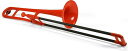 pinstruments PBONE1R pBone/Red プラスチック製 B♭テナートロンボーン【送料無料】【ポイント5倍】