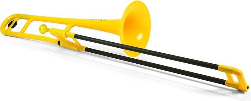 pinstruments PBONE1Y pBone/Yellow プラスチック製 B♭テナートロンボーン【送料無料】【ポイント10倍】