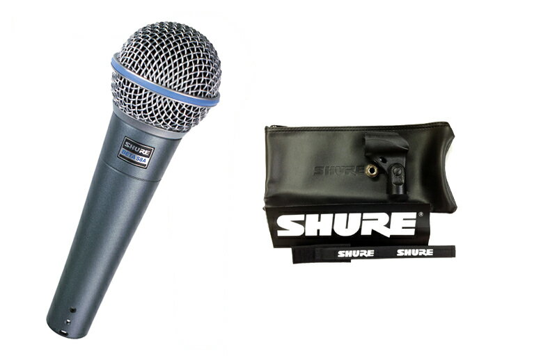 【数量限定特価】【6点セット】SHURE BETA58A 6点セット ボーカル用/正規品2年保証【送料無料】