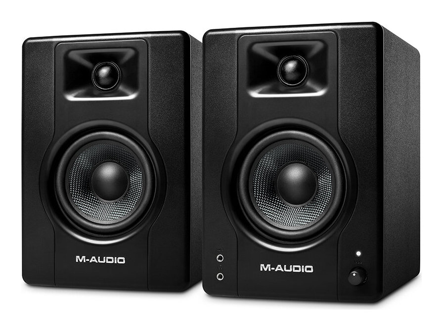 M-Audio BX4 モニタースピーカー 4.5インチ 120W デスクトップ/モニタリング パワード・スピーカー