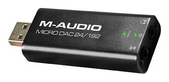 M-Audio Micro DAC 24/192 USBメモ