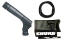 【CANAREマイクケーブル付7点セット】SHURE SM57LCE(CANAREマイクケーブル付) マイクの定番メーカー/楽器用/正規品2年保証【送料無料】