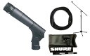 ★セット内容★本体:SHURE SM57-LCE3/8”→5/8”変換ねじマイクホルダーマイクポーチケーブルホルダーSHUREステッカーブームマイクスタンド(ソフトケース マイクホルダー付):KC MBCSマイクケーブル 5m:CANARE EC05-B※XLRオス⇔XLRメス※ノイトリック製コネクター ★商品の説明★楽器用マイクロホンの世界標準数々の伝説を生み出したShure SM57マイクロホンは、楽器とボーカル両方の収音において卓越した性能を発揮します。極めて効果的なカーディオイド・ピックアップ・パターンは主音源を分離し、周囲の不要な雑音を最小限にカットします。この有名なマイクロホンはプロのミュージシャンがギターアンプやベースアンプ、サクソフォン、トランペットやドラムなど、アンプ・アコースティック楽器両方で使うマイクロホンとして最適です。世界中のアーティストによってステージ上やスタジオで使用されています。きらめくような美しいサウンドと最適に調整された周波数特性を備えたSM57は、ライブでの音空間の創造やレコーディングに最適です。また、極めて効果的なカーディオイド・ピックアップ・パターンは主音源を分離し、周囲の不要な雑音を最小限にカットします。スタジオでは、ドラムやギター、木管楽器のレコーディングに大きく貢献します。 最適に調整された周波数特性により、楽器の音色を美しく、ボーカルを豊かに再現 ドラム、打楽器、楽器アンプのマイキングを可能にする、プロ品質の再現力 均一なカーディオイド・ピックアップ・パターンが主音源を分離し、周囲の雑音を低減 エアー式ショック・マウント・システムがハンドリング・ノイズをシャットアウト ハードな使用条件にも対応可能な、極めて高い耐久性 周波数特性:40 Hz〜15 KHz様々なお買い得セットご用意しました!!【CANAREマイクケーブル付7点セット】【ポイント2倍】【正規品2年保証】【送料無料】シュアー SHURE SM57LCE(CANAREマイクケーブル付) マイクの定番メーカー/楽器用【smtb-TK】【ブームマイクスタンド付7点セット】【ポイント2倍】【正規品2年保証】【送料無料】シュアー SHURE SM57LCE(ブームマイクスタンド付) マイクの定番メーカー/楽器用【smtb-TK】【マイクスタンド+CANAREケーブル付8点セット】【ポイント2倍】【正規品2年保証】【送料無料】シュアー SHURE SM57LCE(ブームマイクスタンド+CANAREマイクケーブル付) マイクの定番メーカー/楽器用【smtb-TK】【正規品2年保証】【ポイント2倍】【送料無料】シュアー SHURE SM57LCE(マイクケーブル5M[XLR-フォン]付7点セット)マイクの定番メーカー/楽器用【smtb-TK】【正規品2年保証】【ポイント2倍】【送料無料】シュアー SHURE SM57LCE(マイクケーブル5M[XLR-XLR]付7点セット)マイクの定番メーカー/楽器用【smtb-TK】