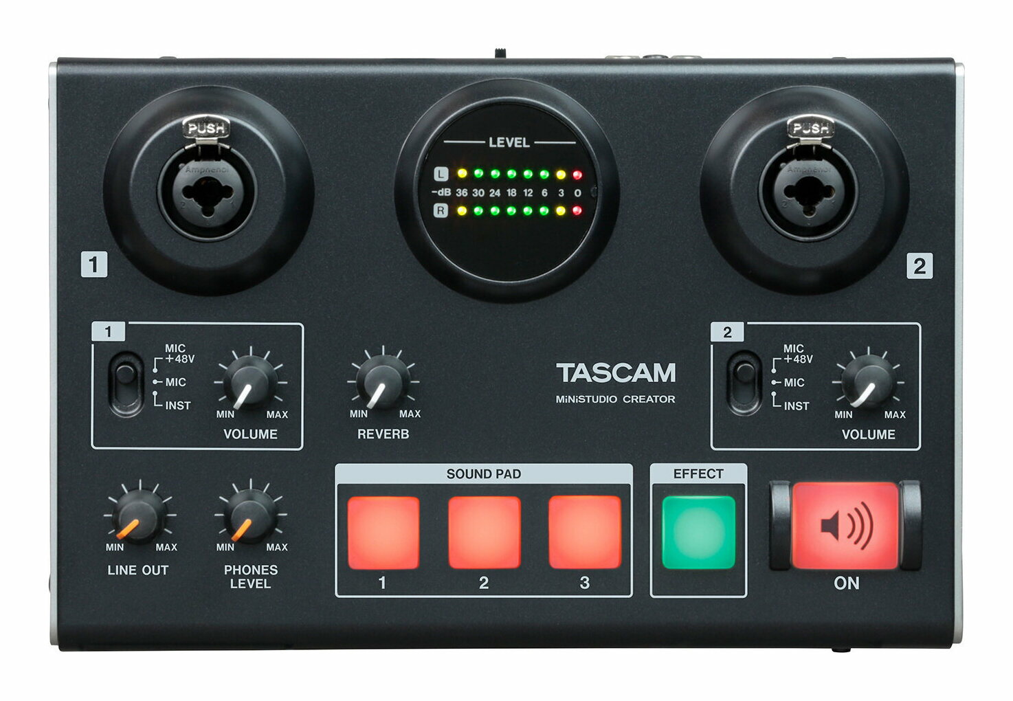 TASCAM US-42B MiNiSTUDIO CREATOR USBオーディオインターフェース【送料無料】