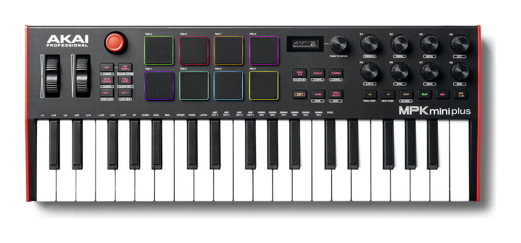 AKAI Professional MPK mini plus / USB MIDI キーボード・コントローラー【送料無料】