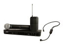 SHURE BLX1288J/P31-JB デュアルチャンネル ハンドヘルド+ヘッドセット ワイヤレスシステム BLX1288/PGA31【送料無料】