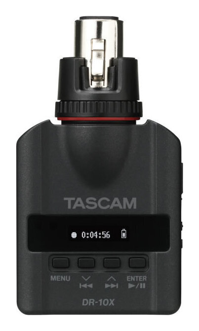 TASCAM DR-10X XLRマイク用 プラグオン マイクロリニア PCMレコーダー【送料無料】