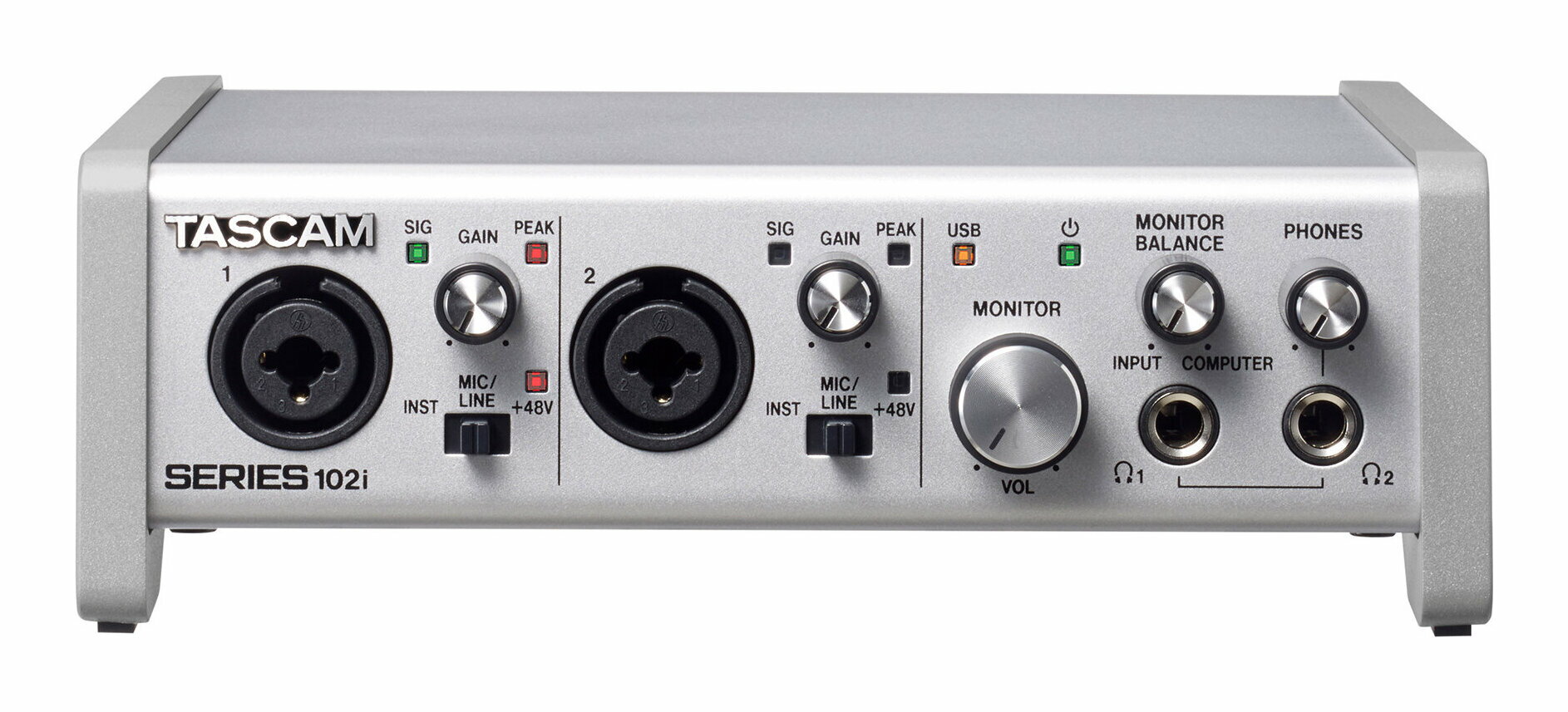 TASCAM SERIES 102i オーディオインターフェ