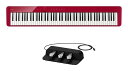 CASIO PX-S1100RD(3本ペダルユニット/SP-34付) レッド スリムボディ デジタルピアノ【送料無料】【代金引換不可】【ポイント8倍】