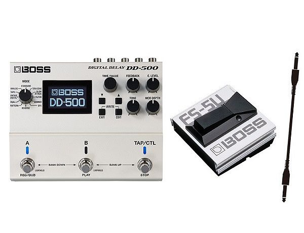 ボス BOSS DD-500(フットスイッチ/FS-5U+接続ケーブル付) すべてを究めたディレイ・ペダル【ポイント7倍】【送料無料】