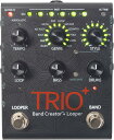 デジテック DigiTech TRIO+(プラス) Band Creator plus Looper リズムマシン プラス ルーパー ベース&ドラムパートを自動生成【送料無料】