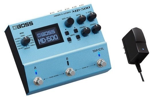 ボス BOSS MD-500(純正ACアダプター/PSA-100S2付) 創造力を刺激して音作りの幅を無限に広げるモジュレーション・ペダル【ポイント10倍】【送料無料】