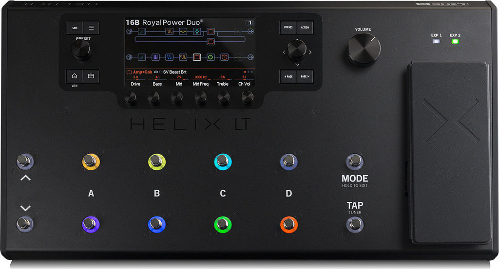 LINE6 HELIX LT ギタープロセッサー マルチエフェクター【送料無料】【ポイント5倍】