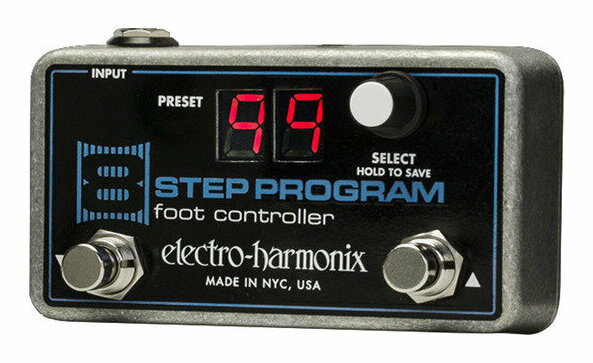 ELECTRO HARMONIX 8 Step Program Foot Controller �եåȥ���ȥ����顼������̵���ۡڹ��������ʡۡڥݥ����3�ܡ�