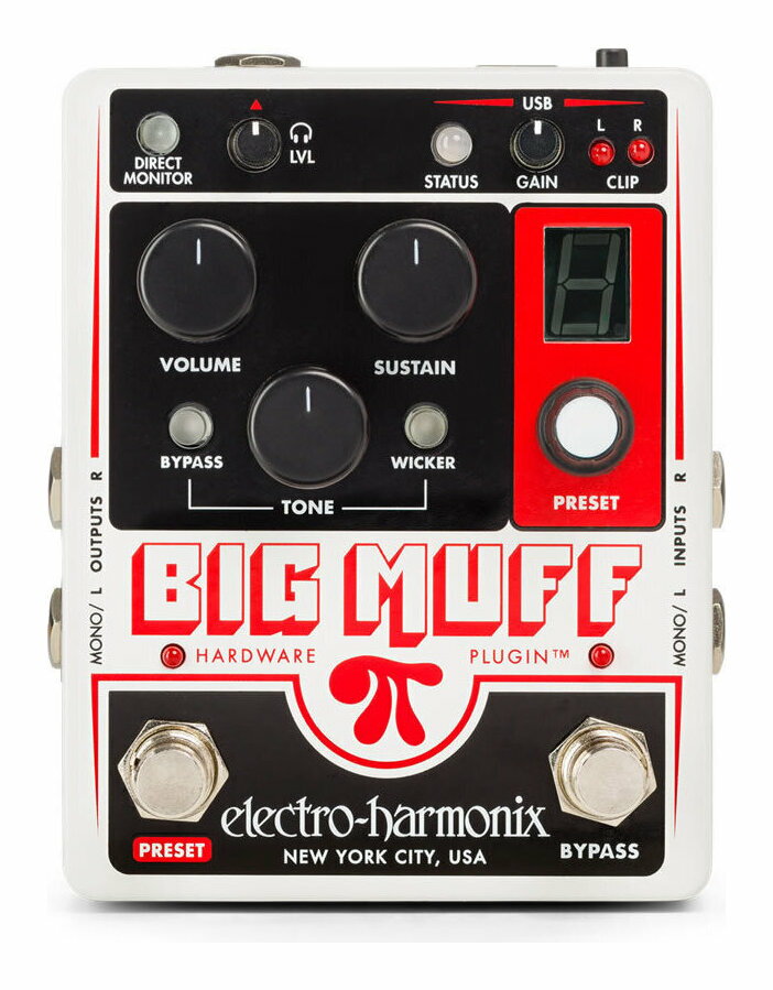 ELECTRO HARMONIX Big Muff Pi Hardware Plugin / DAW プラグイン【送料無料】