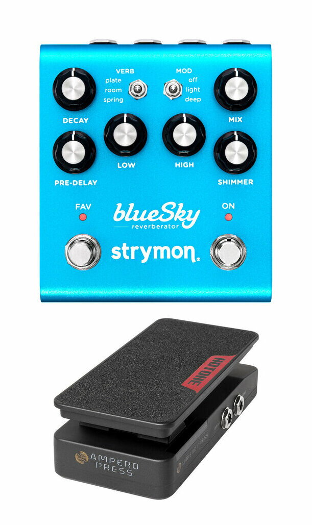 Strymon blueSky V2+Ampero Press 25k リバーブ/エクスプレッションペダル付【送料無料】