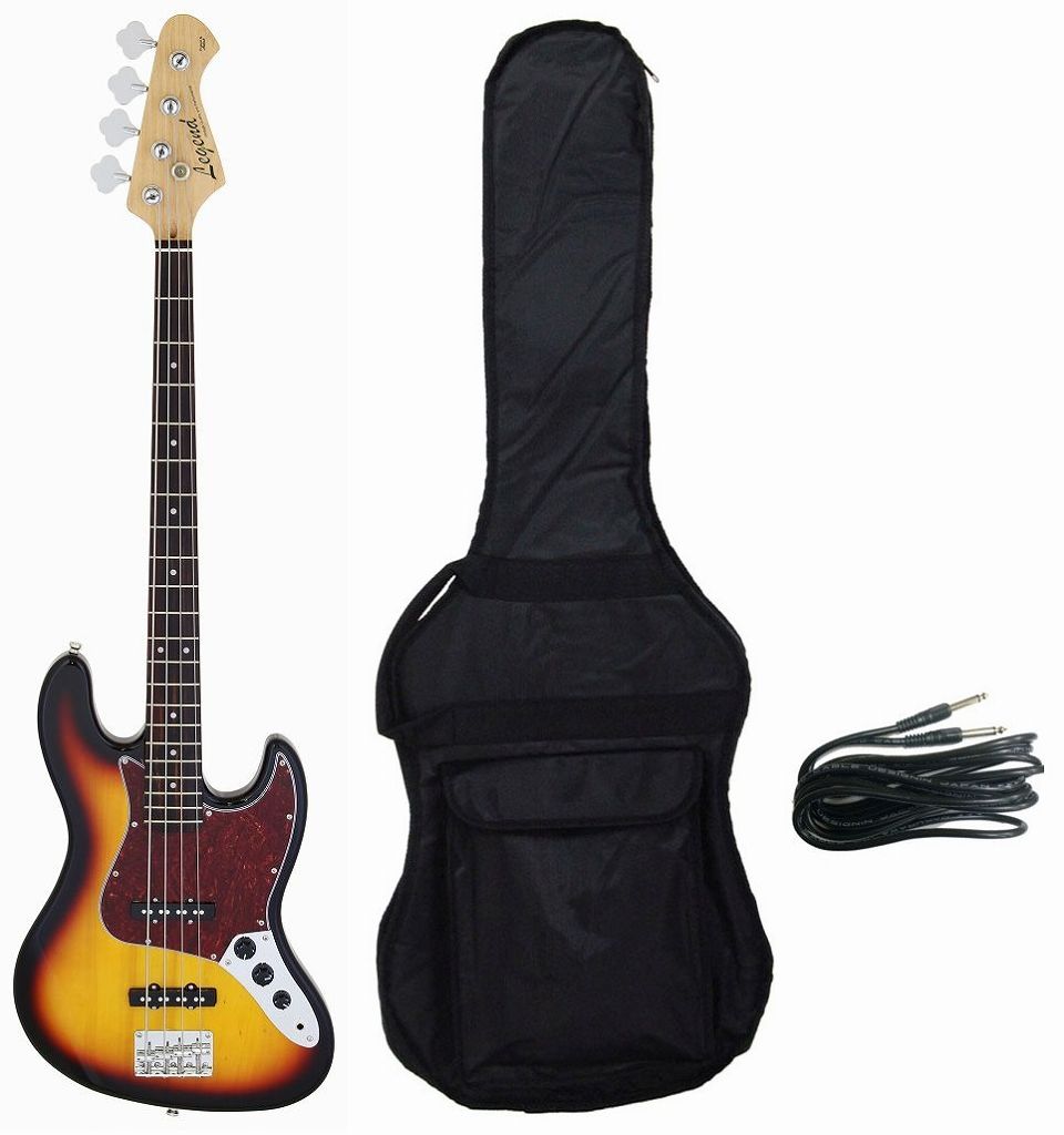 【配送/決済についての注意】・運送会社の都合上、お届け日時の御指定は承ることが出来ません。・北海道・沖縄・離島および一部地域への配送には追加料金が必要です。詳しくはお問い合わせください。・代金引換によるお支払いはお受け出来ません。こちらの商品は一部の地域*を除き送料無料(送料込)です。*離島地域・北海道・沖縄へのお届けは別途、送料が必要になりますので、ご注文の前にご連絡下さい。送料をお知らせいたします。 ★セット内容★本体:Legend LJB-Zケース:付属品シールド:付属品 ★商品の説明★スタンダードなスペックに加え、豊富なカラーバリエーションが魅力のレジェンドLJBシリーズ。エントリーユーザにも最適です。Body: BasswoodNeck: Maple, Bolt-onFingerboard:Tech WoodFrets: 21FScale: 864 mmPickups: OJ-1 Single Coil x 2Controls: 2 Volume, 1 ToneTailpiece: VFB-1CHardware: Chrome