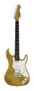 Aria ProII 714-AE200 YG(Yellow Gold) エレキギター/ギグバッグ付【送料無料】