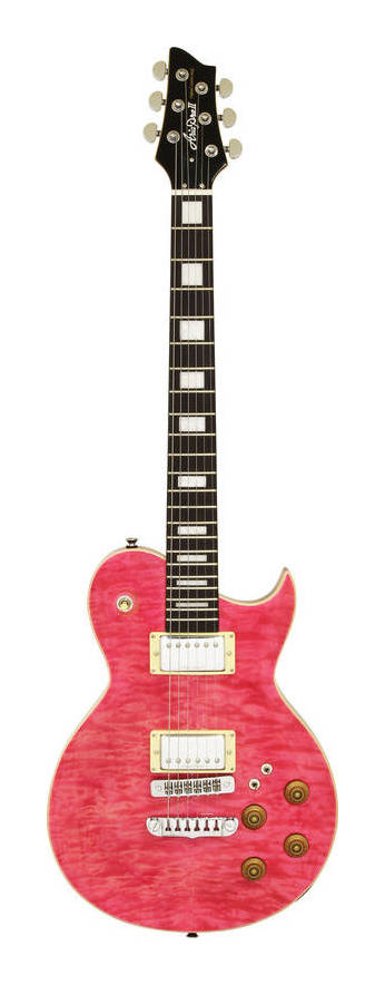 Aria ProII PE-480 SPK(See-through Pink) キルテッドメイプル・トップ エレキギター/ケース付【ポイント2倍】【smtb-TK】【送料無料】のサムネイル