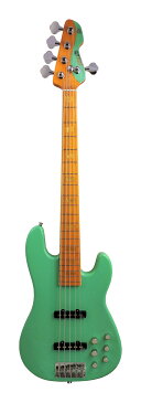 Markbass MAK-B/GV5/C-M #SG 5弦ベース MB GV5 Gloxy Val Surf Green CR MP/ギグバッグ付【送料無料】【smtb-TK】【ポイント5倍】