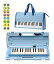 YAMAHA P-32E ×1/ドレミシール+鍵盤柄バッグ付 鍵盤ハーモニカの定番ピアニカ ブルー1台【送料無料】
