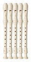 YAMAHA YRS-27III/5本セット ソプラノリコーダー ジャーマン式 【送料無料】