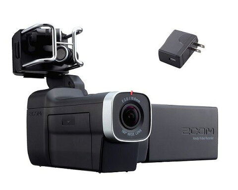 ズーム ZOOM Q8+AD-17A(ACアダプター) マイクカプセル交換型ビデオカメラ【送料無料】【smtb-TK】【ポイント3倍】