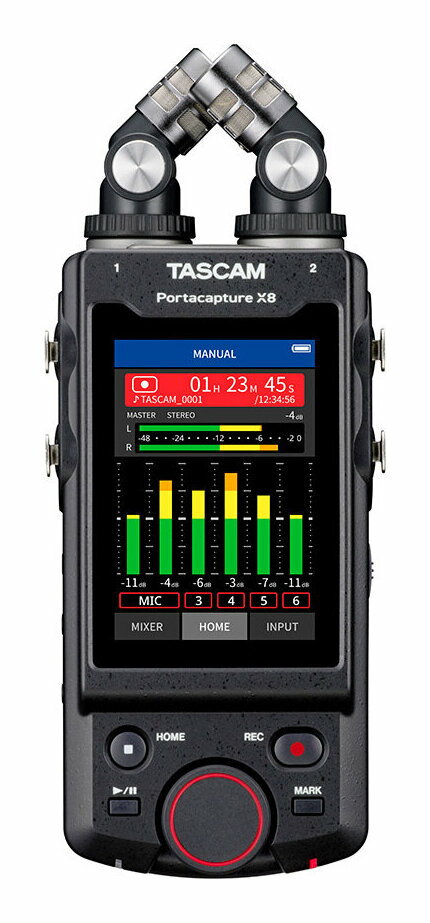 TASCAM Portacapture X8 8トラック ハンドヘルド レコーダー【送料無料】【ポイント5倍】